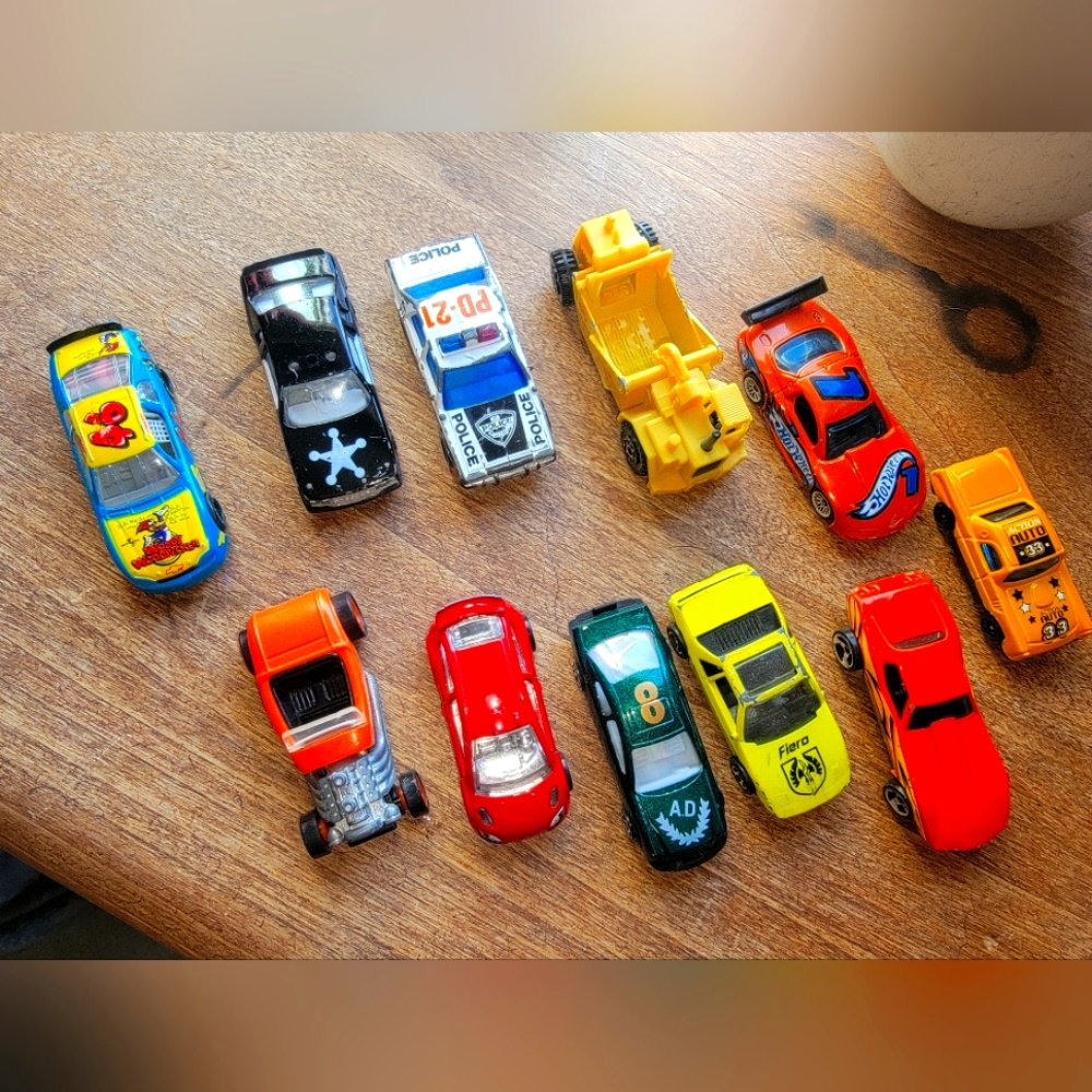 Lot Of Toy Cars And Airplanes. 40 Pieces